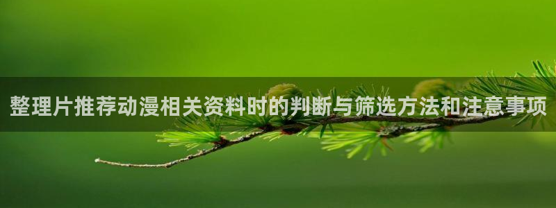 免费观看动漫的网站